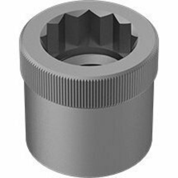 Bsc Preferred Alloy Steel Socket Nut M8 x 1.25 mm Thread 92066A117